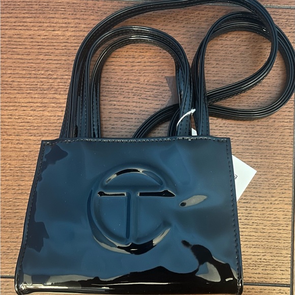 Telfar Bags Small Telfar Black Patent Leather Bag Poshmark